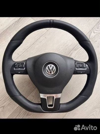Мультируль с подушкой VW R-line анатомический