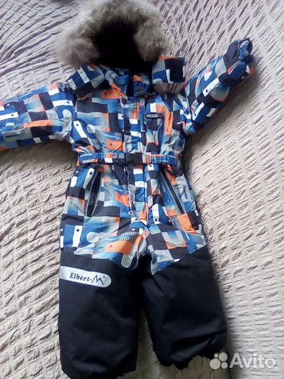 Детский зимний комбинезон для мальчиков