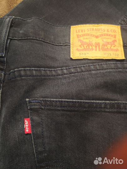 Джинсы levis 510 оригинал