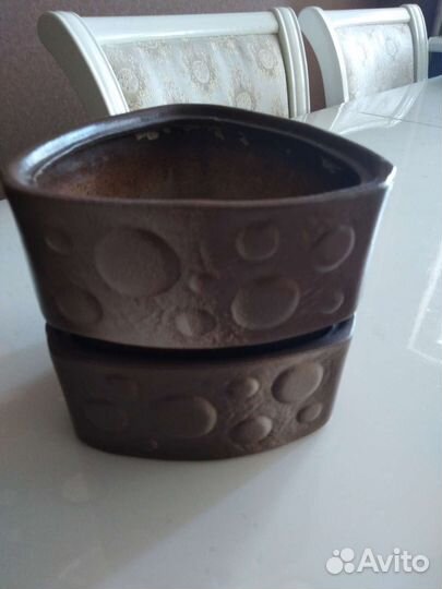 Цветочные горшки бу