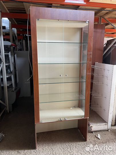 Стойка витрина лдсп стекло бук 100/50/235