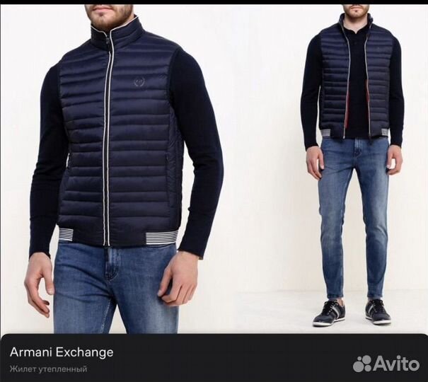 Жилетка пуховая мужская Armani Exchange