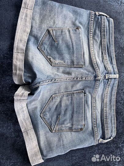 Джинсовые шорты и юбка