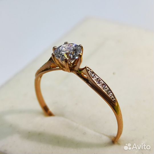 Кольцо золотое (арт 125877) Д15