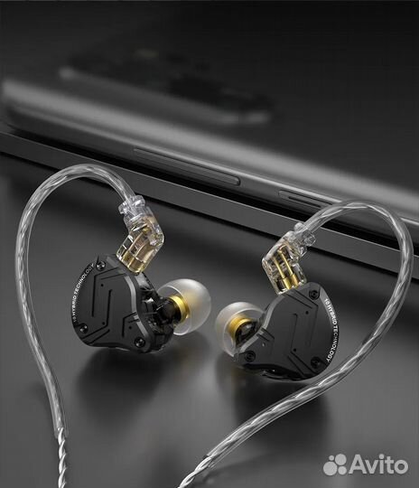 Наушники KZ PR2 / CCA C10 / KZ ZS10 PRO