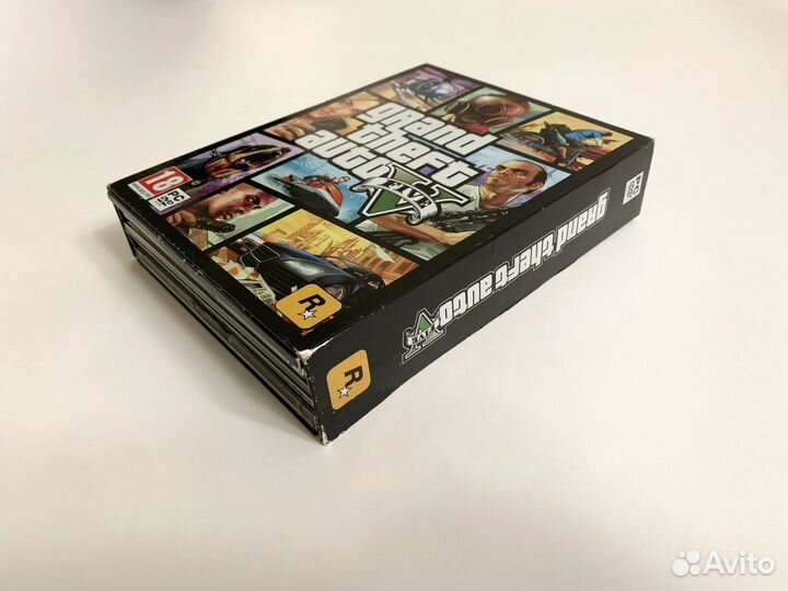 Grand Theft Auto V GTA 5 зарубежная лицензия 7 DVD