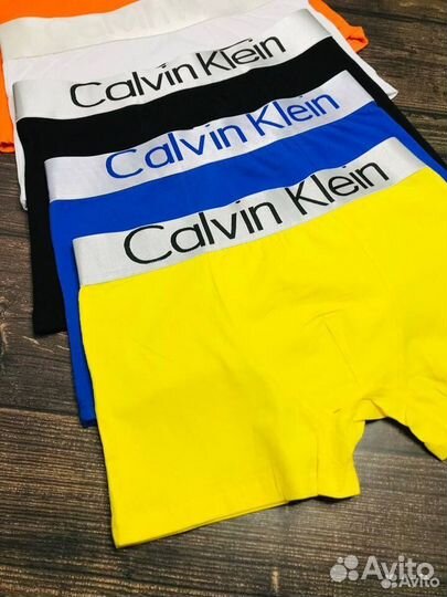 Трусы мужские боксеры Calvin Klein хлопок