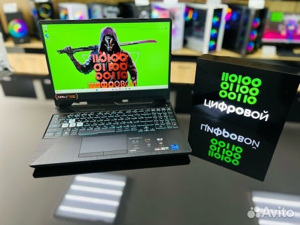 Игровой ноутбук Asus TUF/Core i7/RTX 3050/DDR4/SSD