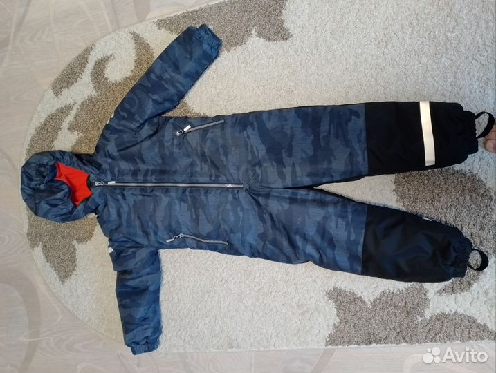 Комбинезон зимний на мальчика 116 -122