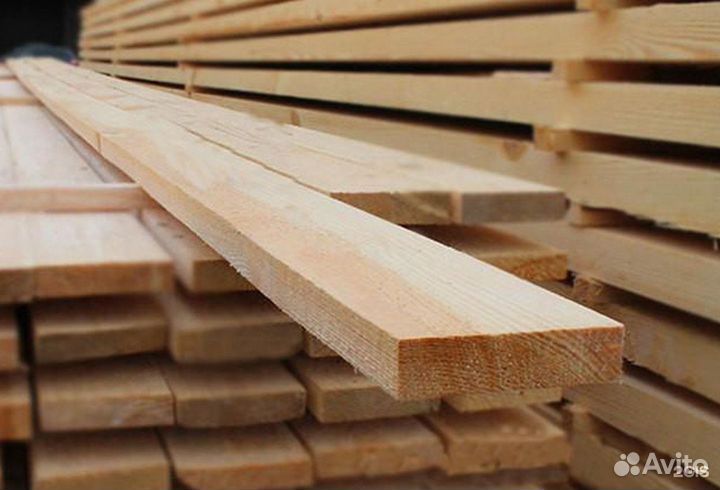 Доска обрезная в розницу ГОСТ 120мм