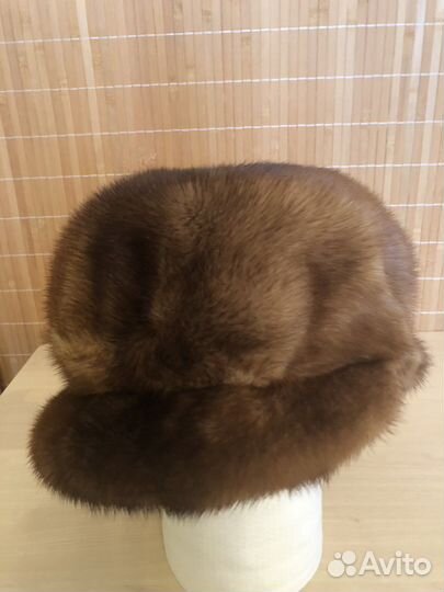 Шапка норковая женская