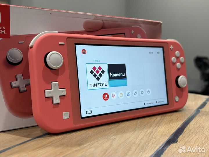 Nintendo switch Lite прошитая +128 Гб