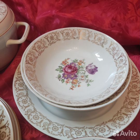 Сервиз столовый Moritz Zdekauer (MZ) Чехословакия