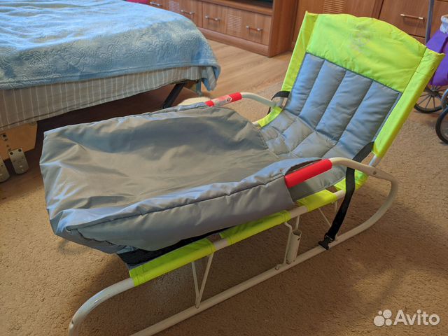 Детские зимние санки