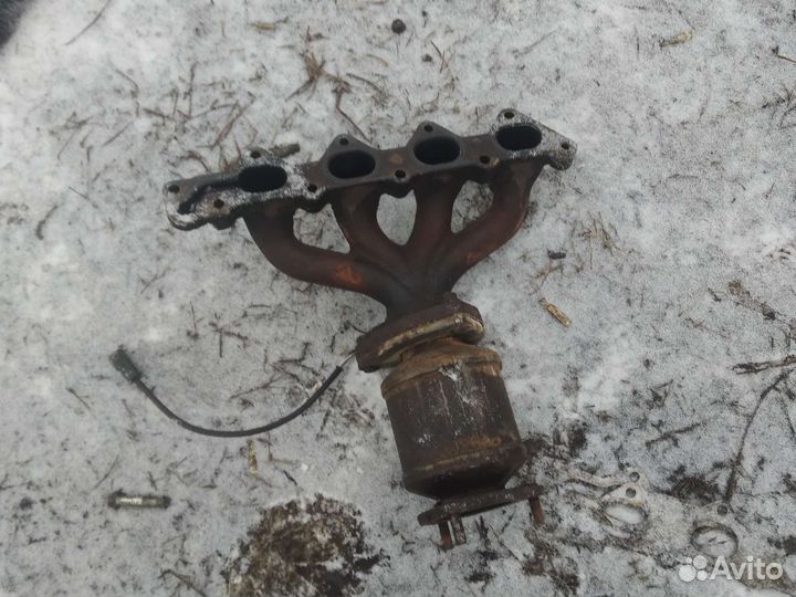 Выпускной коллектор Шевроле Лачетти