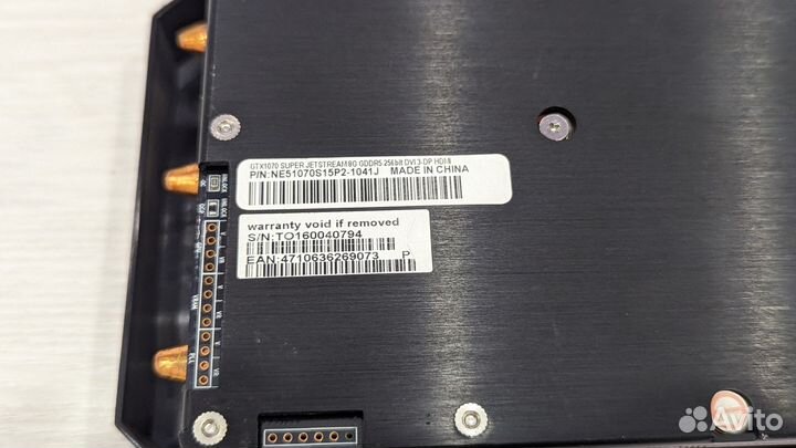 Видеокарта Palit GeForce GTX 1070 8Gb JetStream