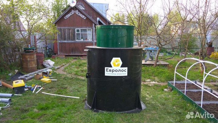 Септик для дома без откачки Евролос био 121