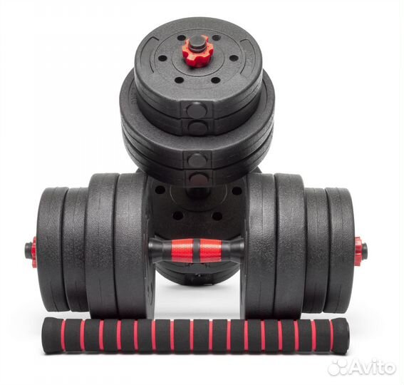 Набор гантелей ametist 30кг