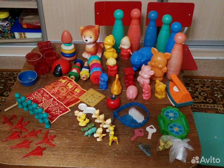 Детские игрушки СССР