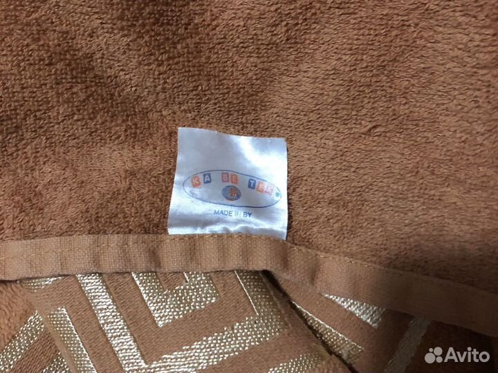 Плед из махровой ткани хлопок 100