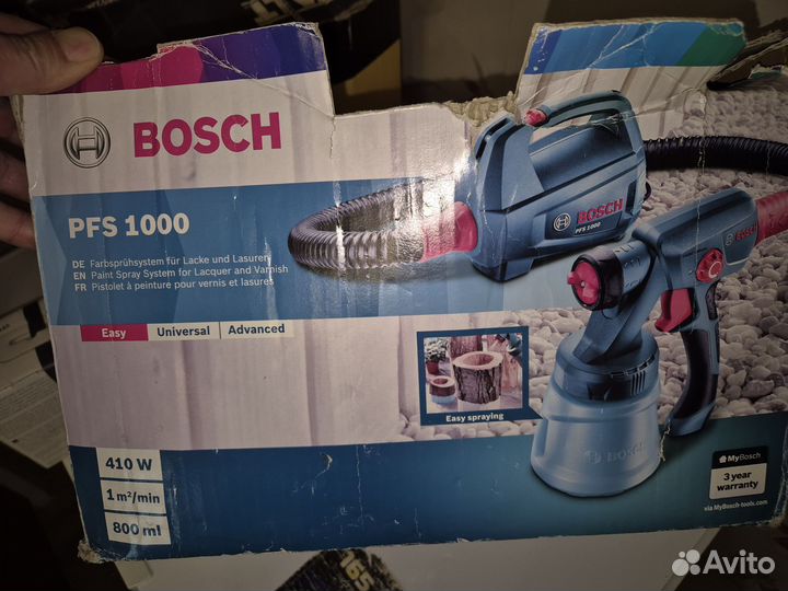 Электрический краскопульт Bosch