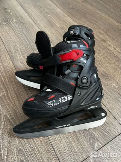 Коньки детские раздвижные 31 36