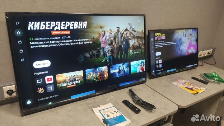 Смарт телевизор на Яндекс с Алисой 32