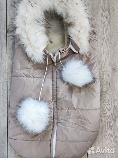 Зимний чехол в коляску