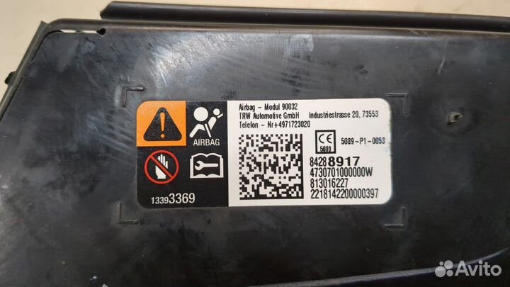 Подушка безопасности в сиденье правая Chevrolet Equinox 2017