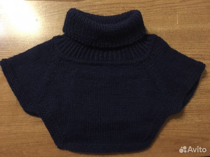 Манишка вязаная муж/ жен оверсайз