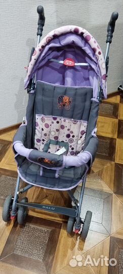 Коляска трость в подарок столик