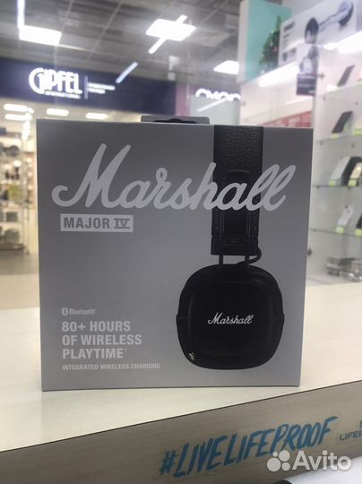 Наушники Marshall major 4 brown новые в Ленте