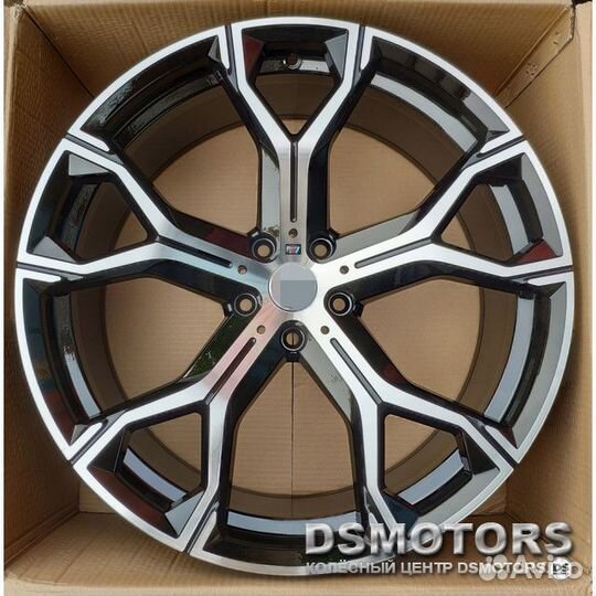 Диски D1538 10.5/22 5x120 ET43 d74.1 BKP