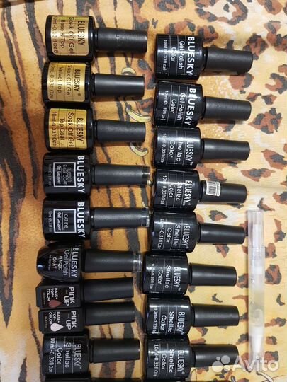 Набор гель лаков шиллак топ база и т.д