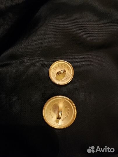 Пуговицы металлические