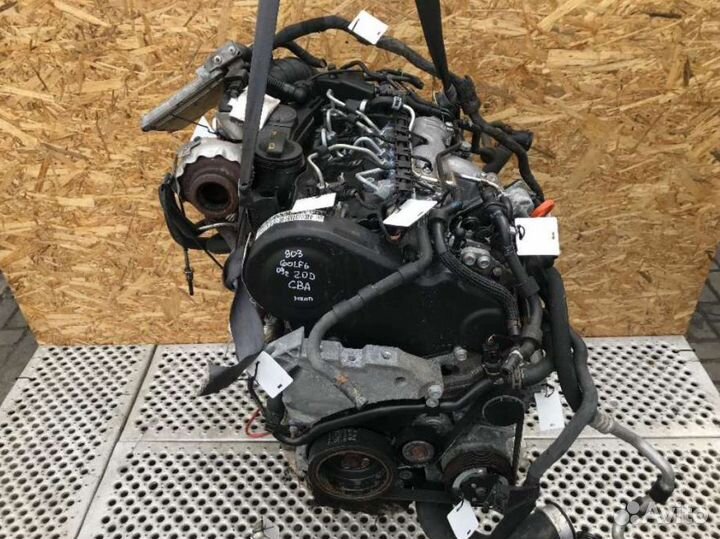 Двигатель Skoda Superb 2 CBA CBB 2.0 TDi Дизель