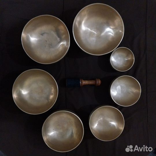 Набор по чакрам и нотам поющих чаш