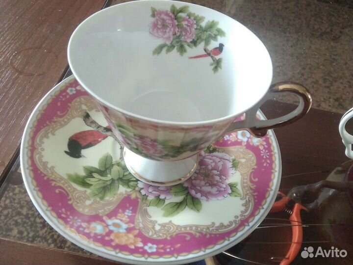 Чашка с блюдцем