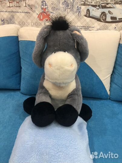 Мягкая игрушка ослик