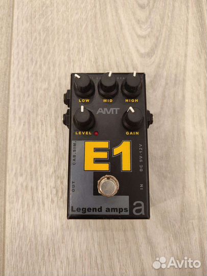 AMT Electronics E-1 гитарный предусилитель