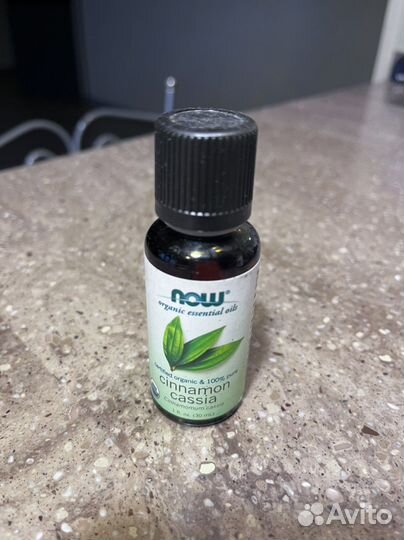 Масло ароматическое корица NOW