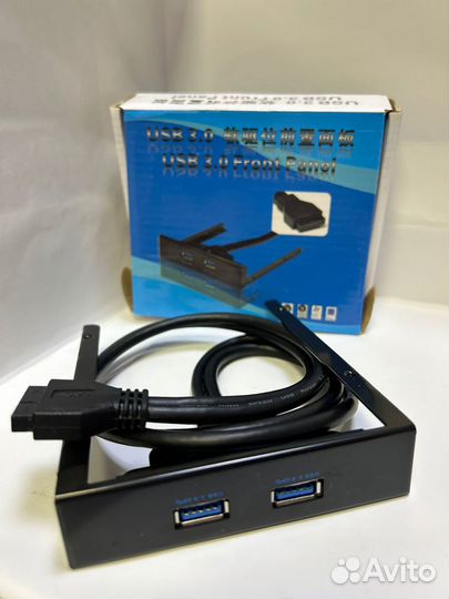 Адаптер USB 3.0 front panel два разьема