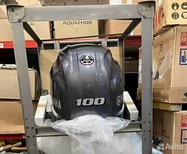 Лодочный мотор Yamaha F 100 fetl