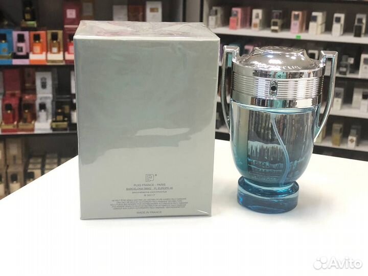 Paco Rabanne Invictus Aqua Пако Рабан серый 100мл