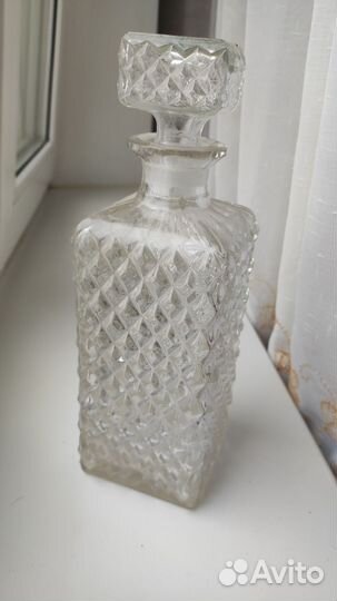 Графин хрустальный СССР