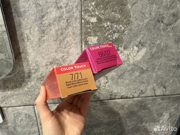 Wella краска и окислитель