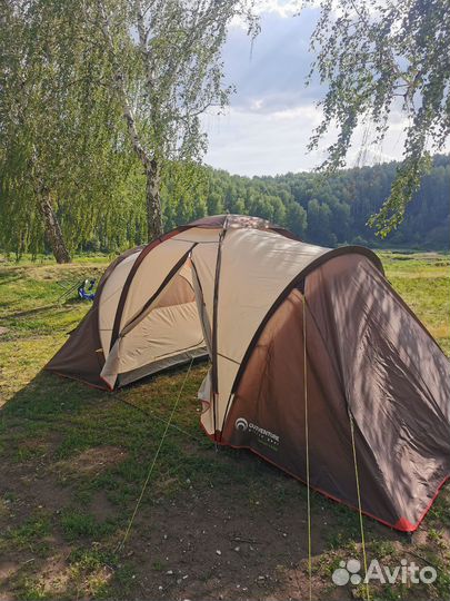 Палатка туристическая 4 местная с тамбуром
