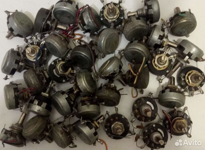 Резисторы, конденсаторы Б/У