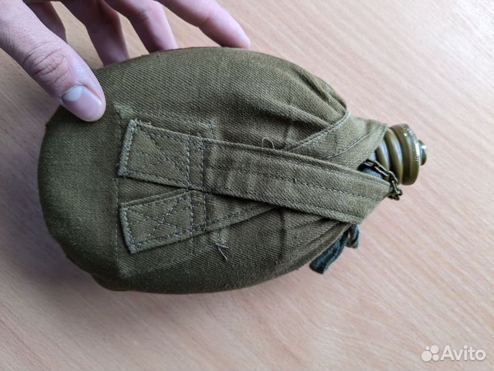 Фляга армейская с чехлом