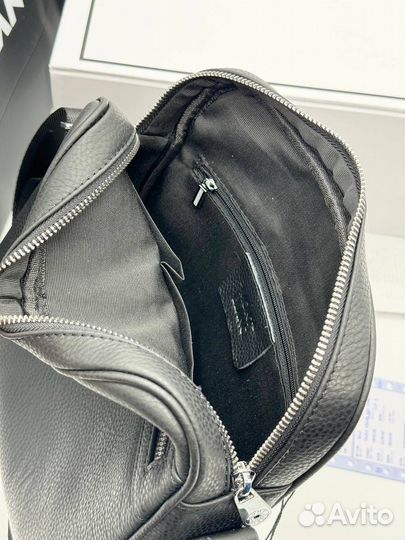 Montblanc мужская сумка кожа